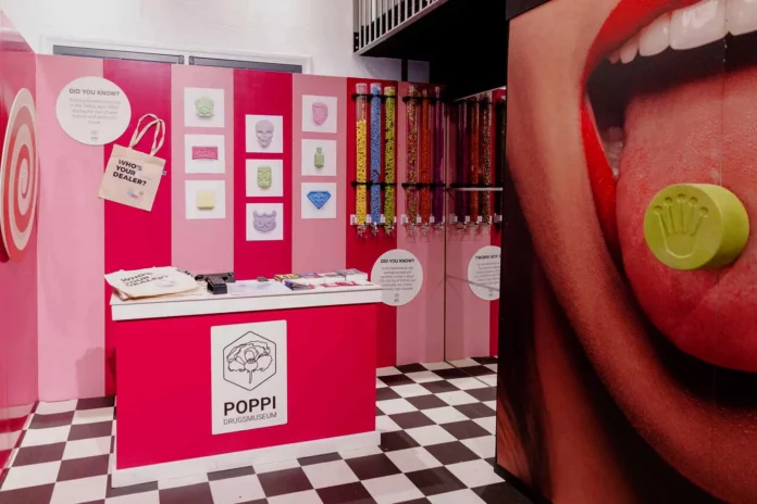 Wnętrze instalacji artystycznej 